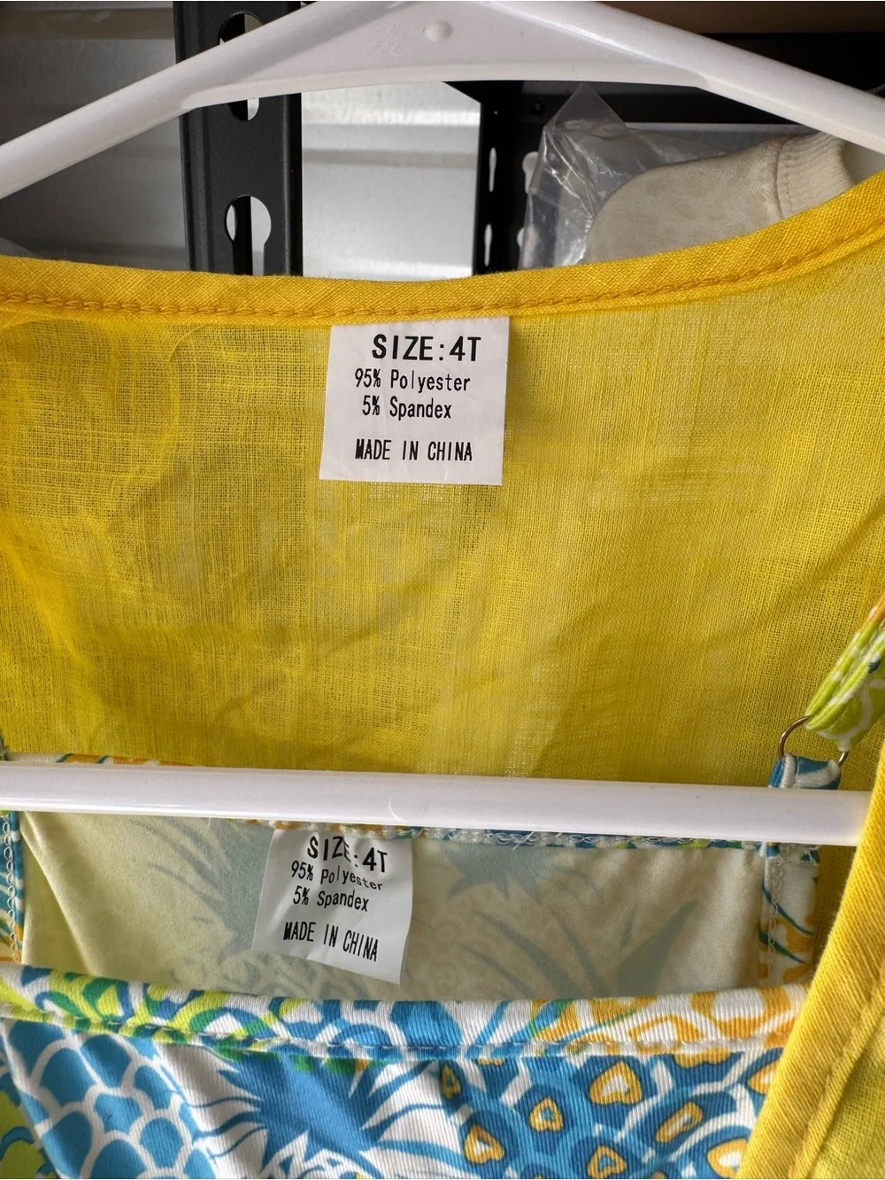 Yellow Pineapple Print Tank Dress